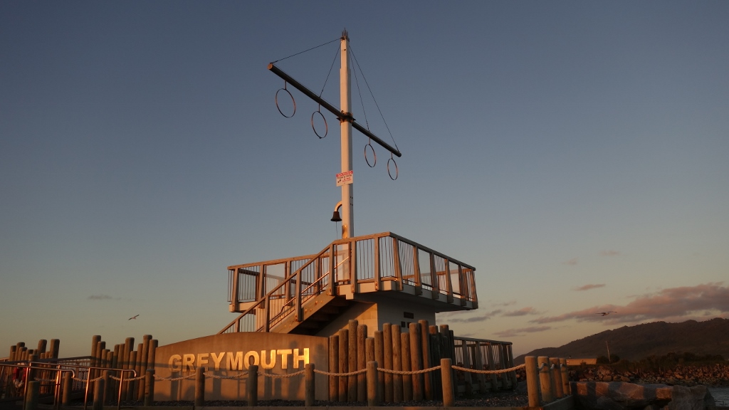 Sundown in Greymouth